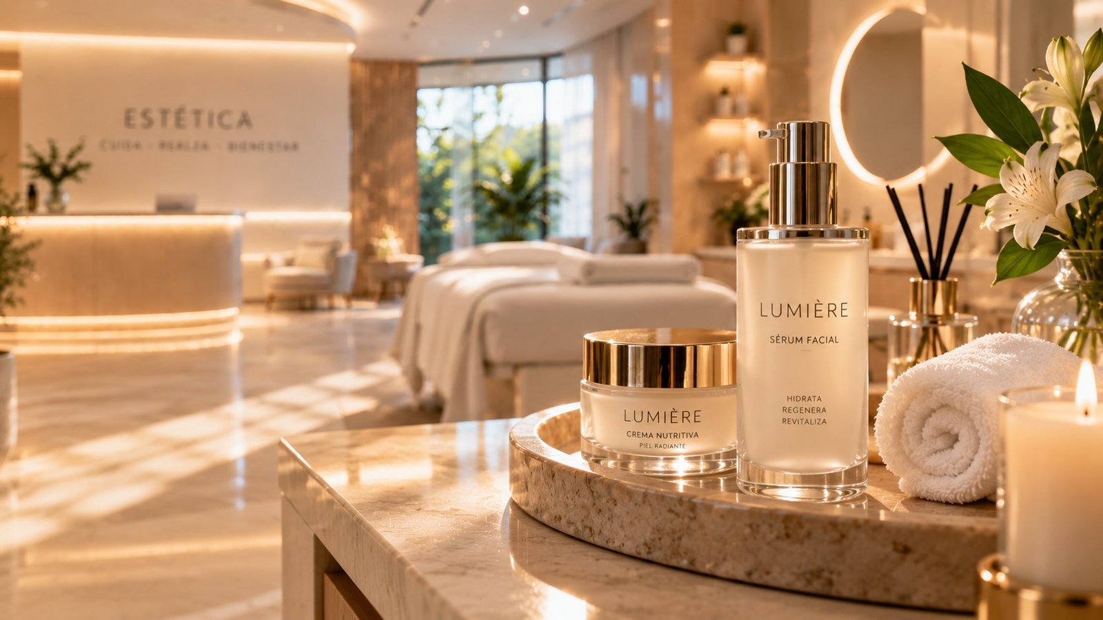 Ambiente de referencia del centro de estética